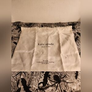 Kate Spade White Dust Bag